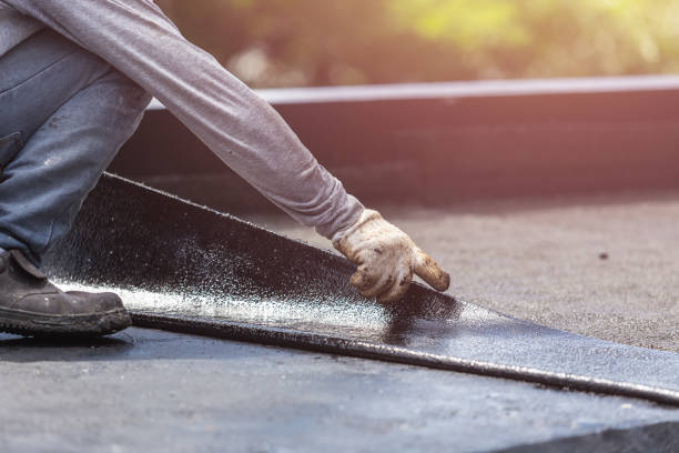 Professional Vapor Barrier Installation technician working in Mosinee, WI